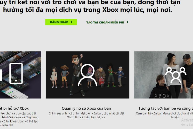Tặng acc Xbox free mới nhất năm nay