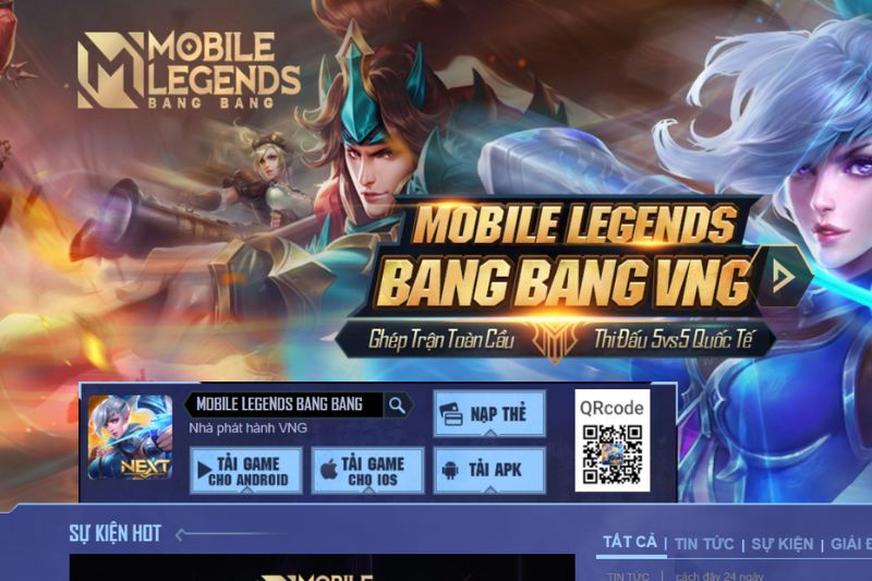 Tặng acc mobile legends vip miễn phí mới 